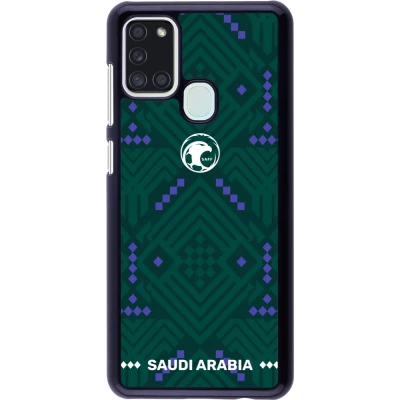 Samsung Galaxy A21s Case Hülle - Saudi Arabien 2026 personalisierbares Fussballtrikot