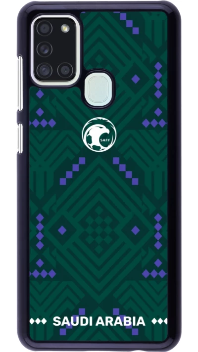 Samsung Galaxy A21s Case Hülle - Saudi Arabien 2026 personalisierbares Fussballtrikot