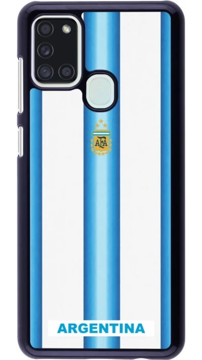 Coque Samsung Galaxy A21s - Maillot de football Argentine 2026 personnalisable