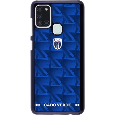 Coque Samsung Galaxy A21s - Maillot de football Cap-Vert 2026 personnalisable