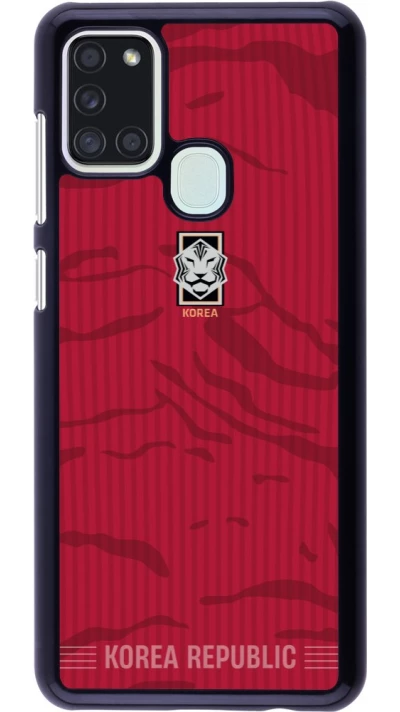 Samsung Galaxy A21s Case Hülle - Südkorea 2026 personalisierbares Fussballtrikot