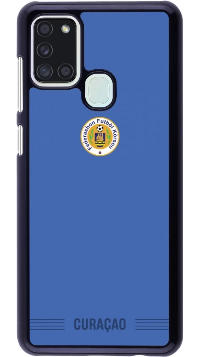 Coque Samsung Galaxy A21s - Maillot de football Curaçao 2026 personnalisable