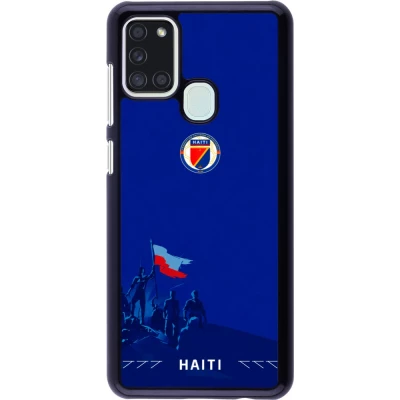 Coque Samsung Galaxy A21s - Maillot de football Haiti 2026 personnalisable