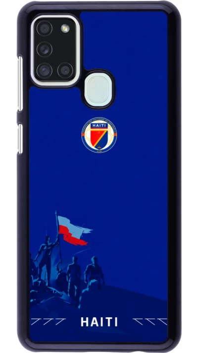 Samsung Galaxy A21s Case Hülle - Haiti 2026 personalisierbares Fussballtrikot