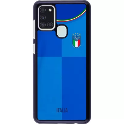 Samsung Galaxy A21s Case Hülle - Italien 2022 personalisierbares Fußballtrikot