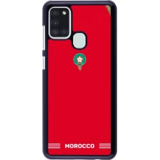 Coque Samsung Galaxy A21s - Maillot de football Maroc 2026 personnalisable
