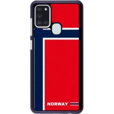 Coque Samsung Galaxy A21s - Maillot de football Norvège 2026 personnalisable