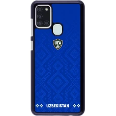 Samsung Galaxy A21s Case Hülle - Usbekistan 2026 personalisierbares Fussballtrikot