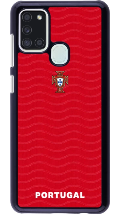 Samsung Galaxy A21s Case Hülle - Portugal 2026 personalisierbares Fussballtrikot