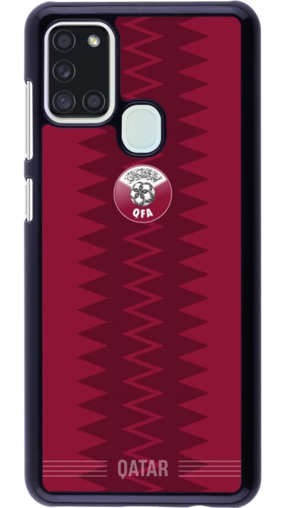 Samsung Galaxy A21s Case Hülle - Qatar 2026 personalisierbares Fussballtrikot