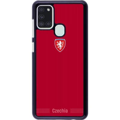 Samsung Galaxy A21s Case Hülle - Tschechische Republik 2026 personalisierbares Fussballtrikot