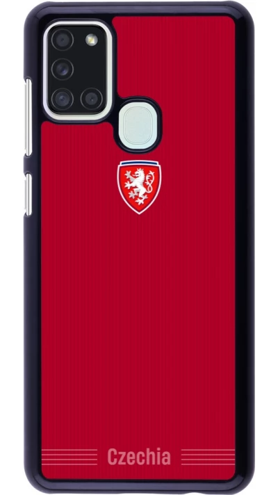 Samsung Galaxy A21s Case Hülle - Tschechische Republik 2026 personalisierbares Fussballtrikot