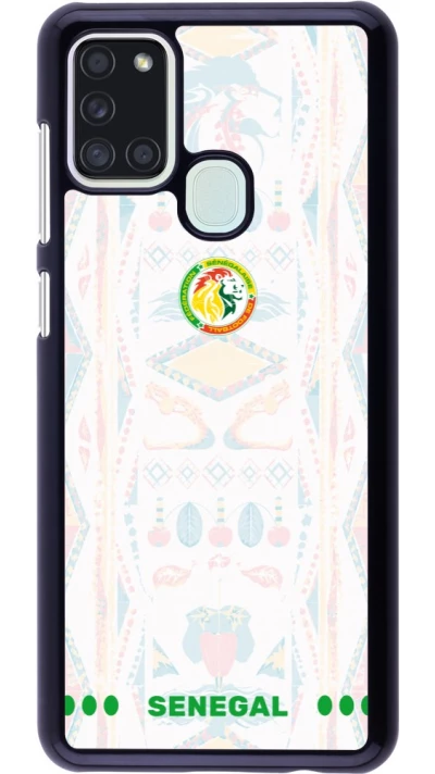 Samsung Galaxy A21s Case Hülle - Senegal 2026 personalisierbares Fussballtrikot