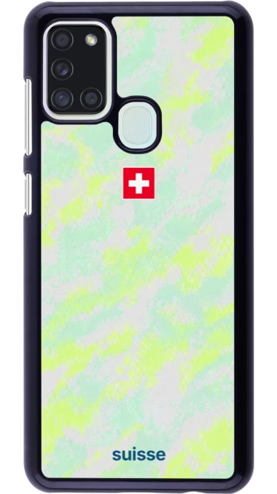 Coque Samsung Galaxy A21s - Maillot de football Suisse Away 2026 personnalisable
