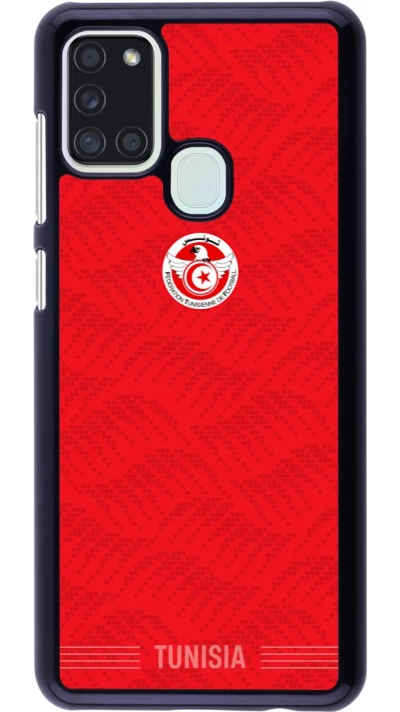Coque Samsung Galaxy A21s - Maillot de football Tunisie 2026 personnalisable