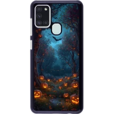 Coque Samsung Galaxy A21s - Halloween 2026 Road of Pumpkins