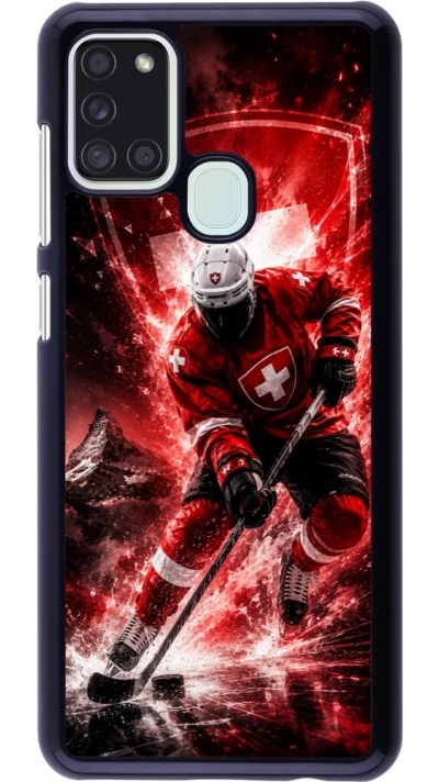 Samsung Galaxy A21s Case Hülle - Hockey World Championship Player
