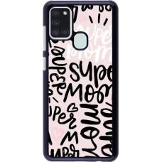 Samsung Galaxy A21s Case Hülle - Mom 2024 Super mom