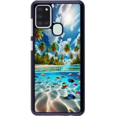 Samsung Galaxy A21s Case Hülle - Strandparadies