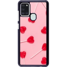 Samsung Galaxy A21s Case Hülle - Saint Valentines Day 26 Lollipop