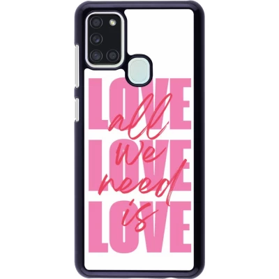 Coque Samsung Galaxy A21s - Saint Valentines Day 26 Love all we need is