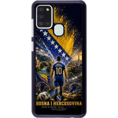 Samsung Galaxy A21s Case Hülle - Fussball Bosnien und Herzegowina splash 2026