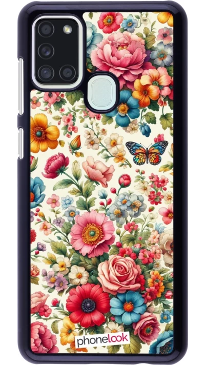 Samsung Galaxy A21s Case Hülle - Spring 25 fruehling bluetend