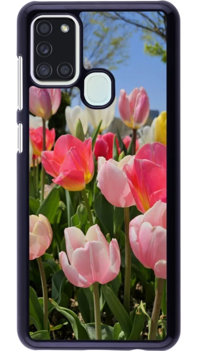 Coque Samsung Galaxy A21s - Tulips Spring 2026