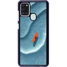 Samsung Galaxy A21s Case Hülle - Orange surf Summer 2026