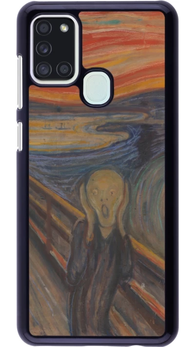 Coque Samsung Galaxy A21s - Tableau art - Le Cri - Edvard Munch