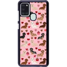 Samsung Galaxy A21s Case Hülle - Valentine 2024 puppy love