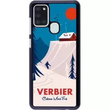 Samsung Galaxy A21s Case Hülle - Verbier Cabane Mont-Fort
