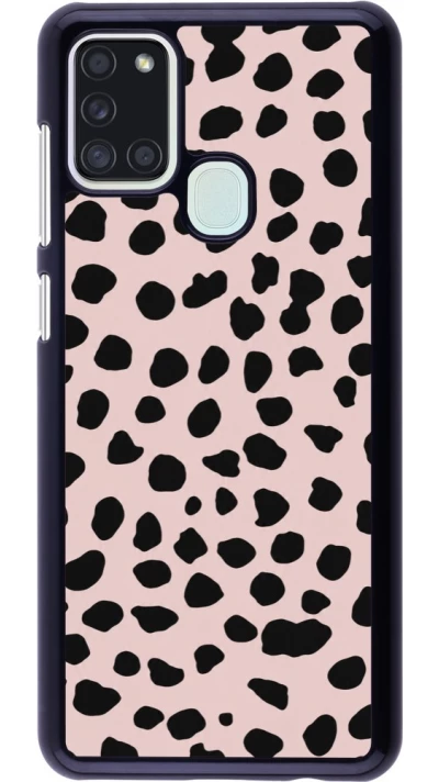 Coque Samsung Galaxy A21s - Wild Leopard Pink