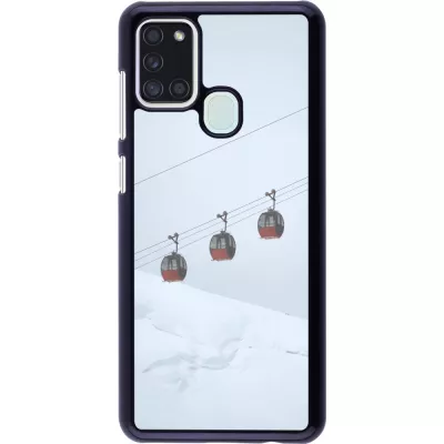 Coque Samsung Galaxy A21s - Winter 22 ski lift