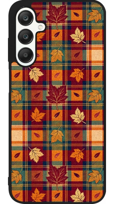 Coque Samsung Galaxy A25 - Silicone rigide noir Autumn 26 Autumn pattern
