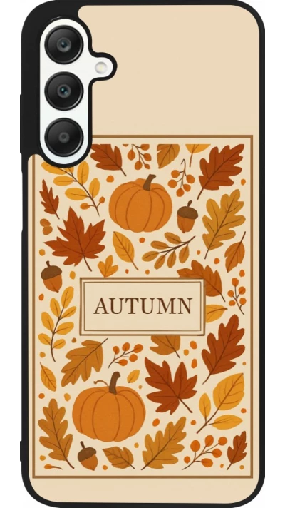 Coque Samsung Galaxy A25 - Silicone rigide noir Autumn 26 Hello autumn