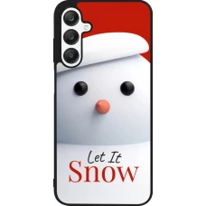 Samsung Galaxy A25 Case Hülle - Silikon schwarz Christmas 25 Xmas Snowman