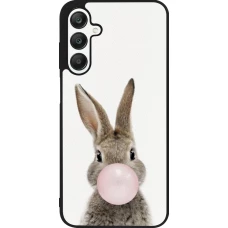 Samsung Galaxy A25 Case Hülle - Silikon schwarz Easter 2023 bubble gum bunny