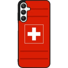 Samsung Galaxy A25 Case Hülle - Silikon schwarz Euro 2020 Switzerland