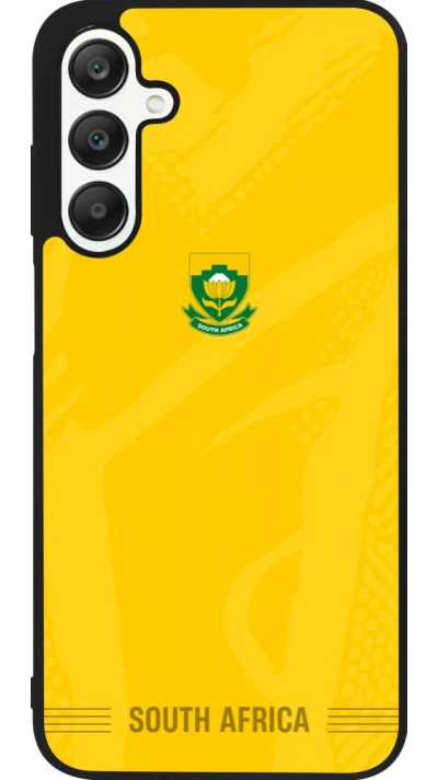 Samsung Galaxy A25 Case Hülle - Silikon schwarz Südafrika 2026 personalisierbares Fussballtrikot