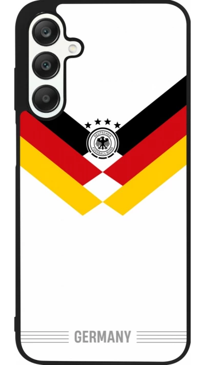 Samsung Galaxy A25 Case Hülle - Silikon schwarz Deutschland 2026 personalisierbares Fussballtrikot