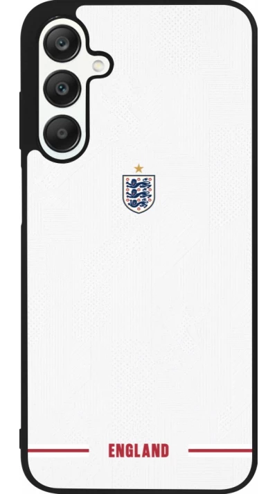 Samsung Galaxy A25 Case Hülle - Silikon schwarz England 2026 personalisierbares Fussballtrikot