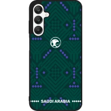 Coque Samsung Galaxy A25 - Silicone rigide noir Maillot de football Arabie saoudite 2026 personnalisable