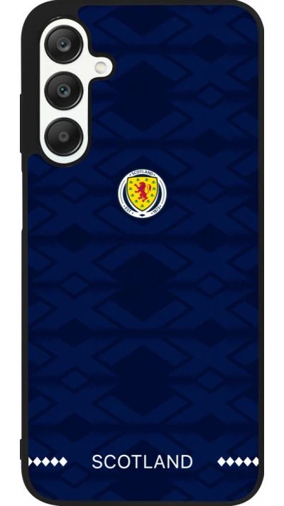 Samsung Galaxy A25 Case Hülle - Silikon schwarz Schottland 2026 personalisierbares Fussballtrikot