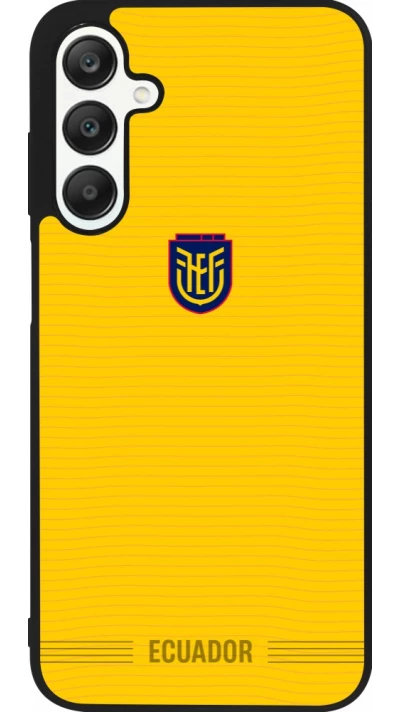 Samsung Galaxy A25 Case Hülle - Silikon schwarz Ecuador 2026 personalisierbares Fussballtrikot