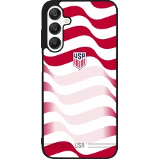 Samsung Galaxy A25 Case Hülle - Silikon schwarz Vereinigten Staaten 2026 personalisierbares Fussballtrikot