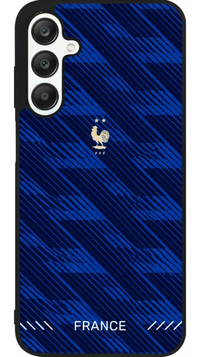 Samsung Galaxy A25 Case Hülle - Silikon schwarz Frankreich 2026 personalisierbares Fussballtrikot