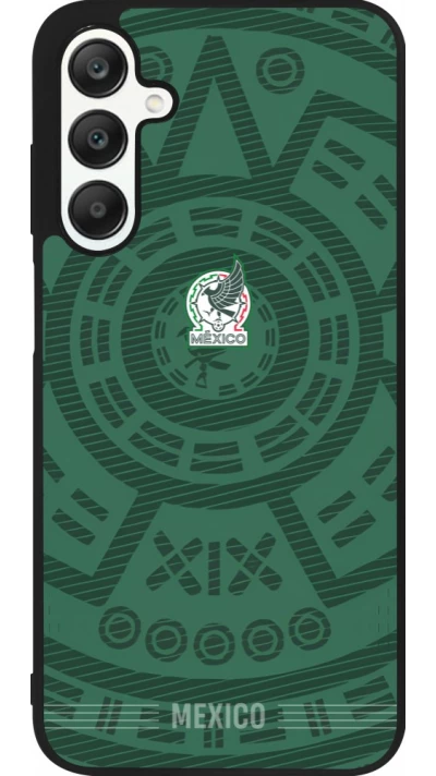Samsung Galaxy A25 Case Hülle - Silikon schwarz Mexiko 2026 personalisierbares Fussballtrikot