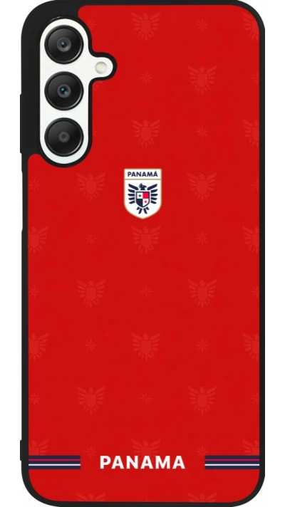 Samsung Galaxy A25 Case Hülle - Silikon schwarz Panama 2026 personalisierbares Fussballtrikot