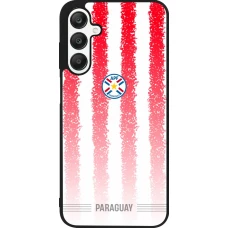 Samsung Galaxy A25 Case Hülle - Silikon schwarz Paraguay 2026 personalisierbares Fussballtrikot